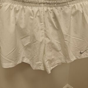 Nike Women's White Athletic Shorts